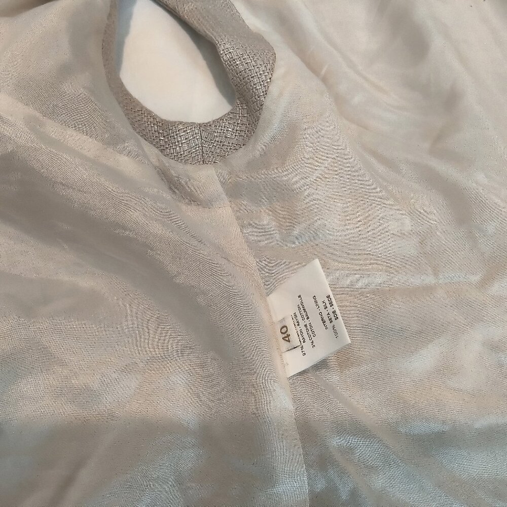 Luca Luca  Silver shimmery top and skirt  Italy size 40 - Picture 8 of 11